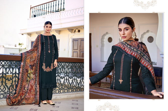 Hermitage Elahe Heavy Casual Wear Printed Wholesale Dress Material Catalog